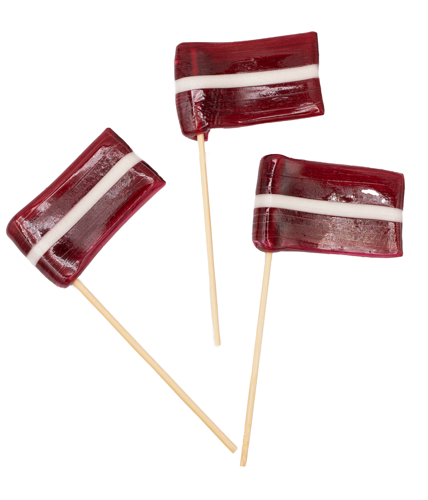 Latvijas karogs karamele - Karameļu darbnīca