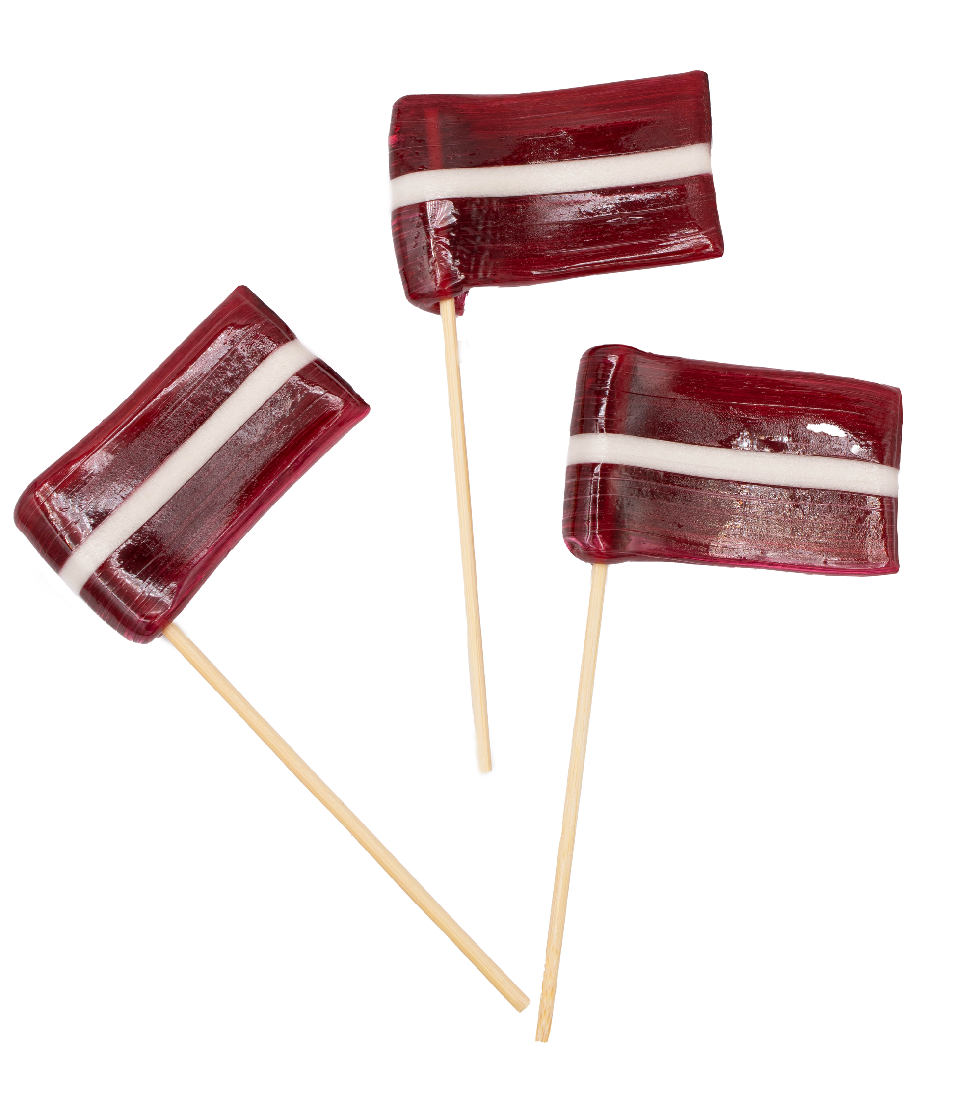 Latvijas karogs karamele - Karameļu darbnīca