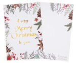 Apsveikuma kartīte "Merry Christmas" - Karameļu darbnīca