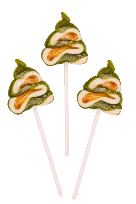 Svētku karameles uz kociņa - Karameļu darbnīca