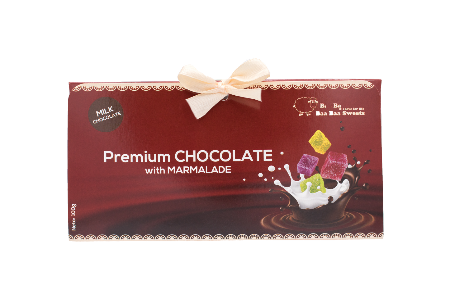 Piena Šokolāde ar Marmelādi - Karameļu darbnīca