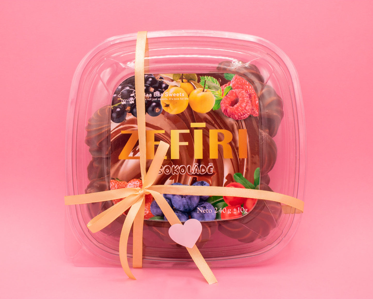 Šokolādes zefīri kārbiņā - Karameļu darbnīca