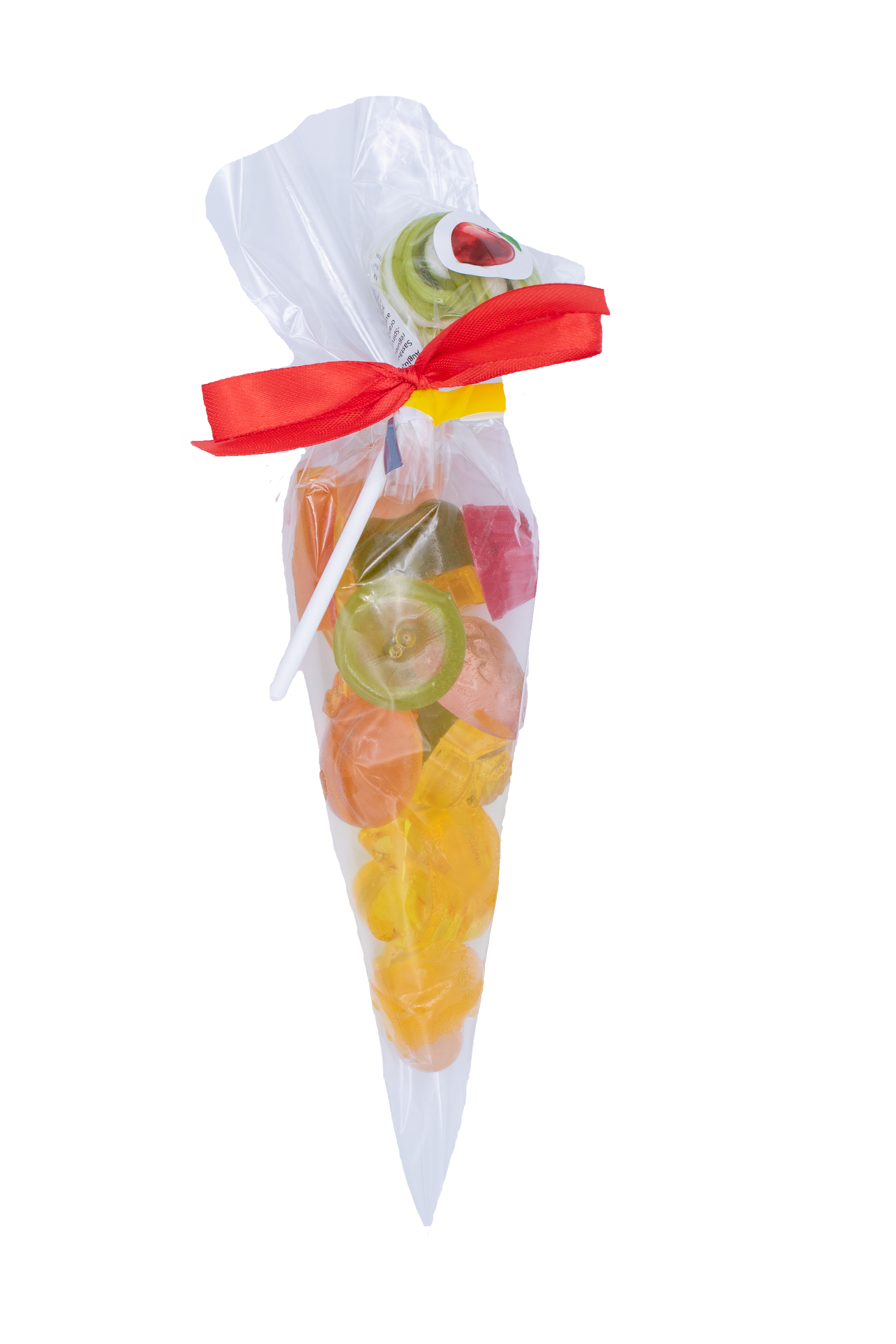 Želejas tūtā + mini karamele uz kociņa - Karameļu darbnīca