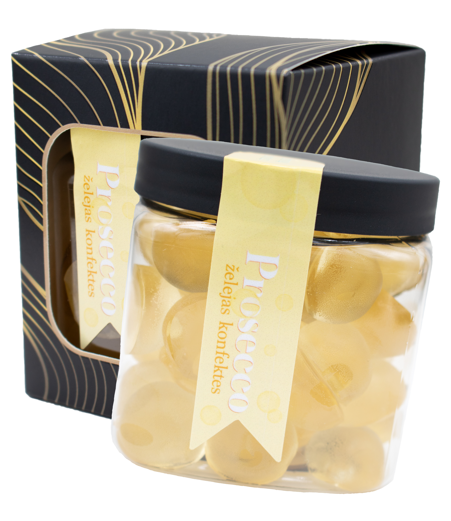 Prosecco garšas želejas konfektes - Karameļu darbnīca