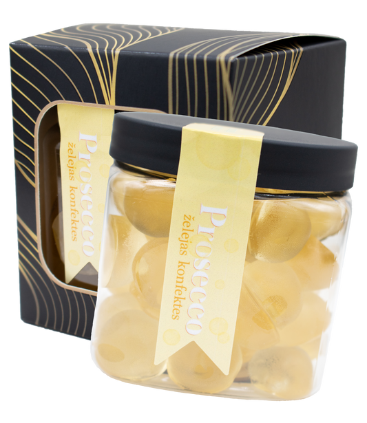 Prosecco garšas želejas konfektes - Karameļu darbnīca