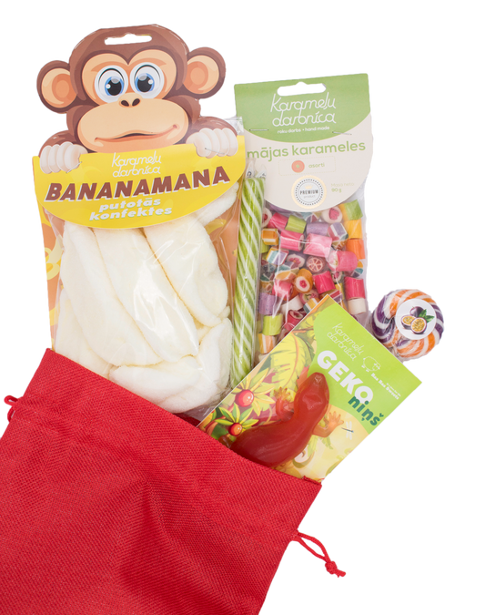 Komplekts "Rūķu maisiņš krāsainais" - Karameļu darbnīca