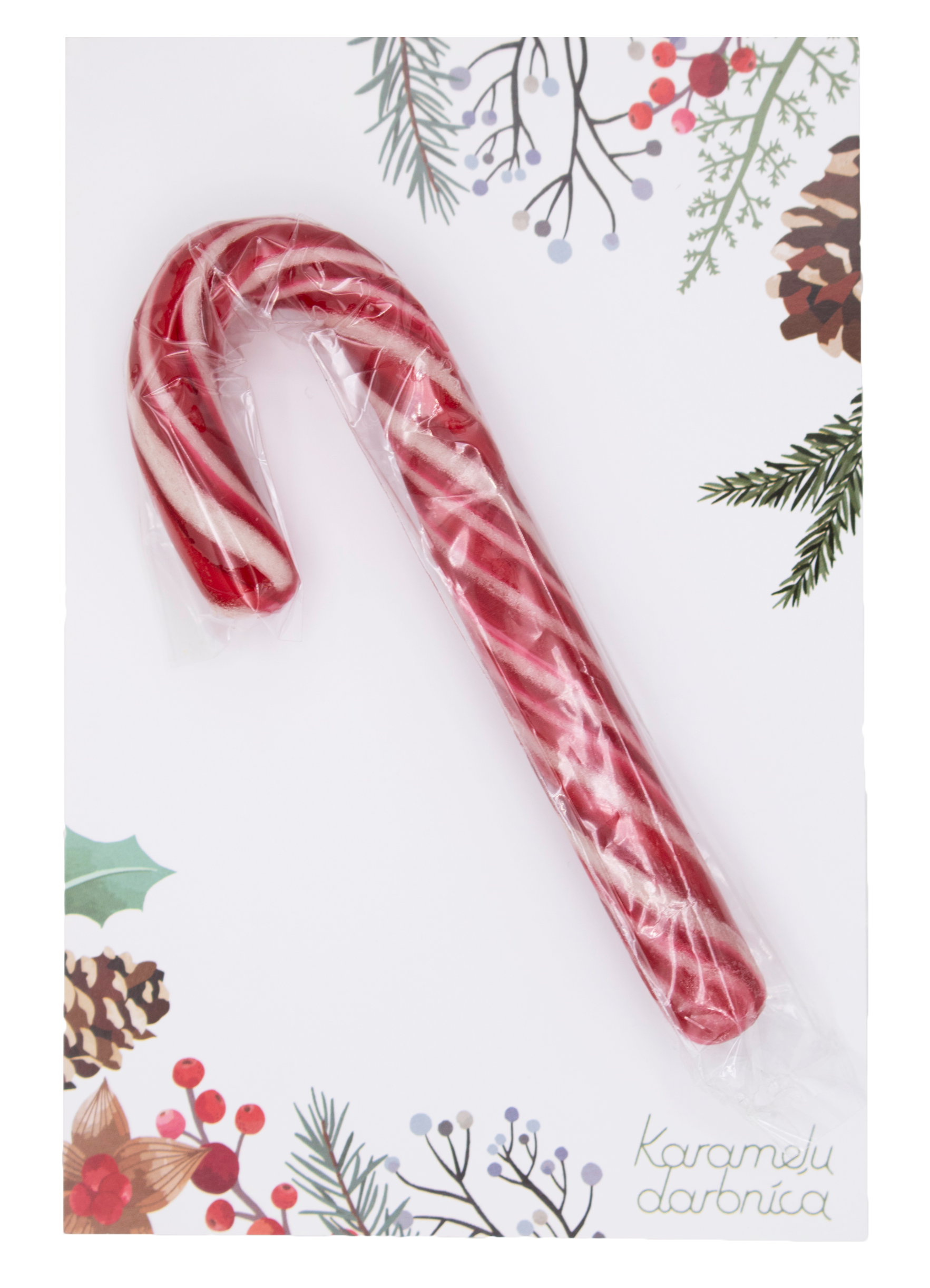 Apsveikuma kartīte "Merry Christmas" - Karameļu darbnīca