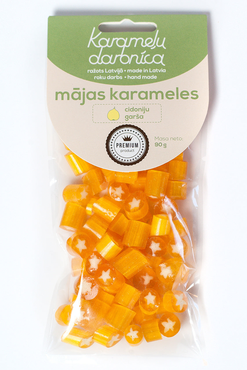 Cidoniju karameles - Karameļu darbnīca