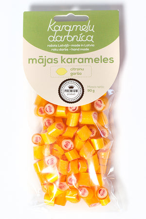 Citronu karameles - Karameļu darbnīca