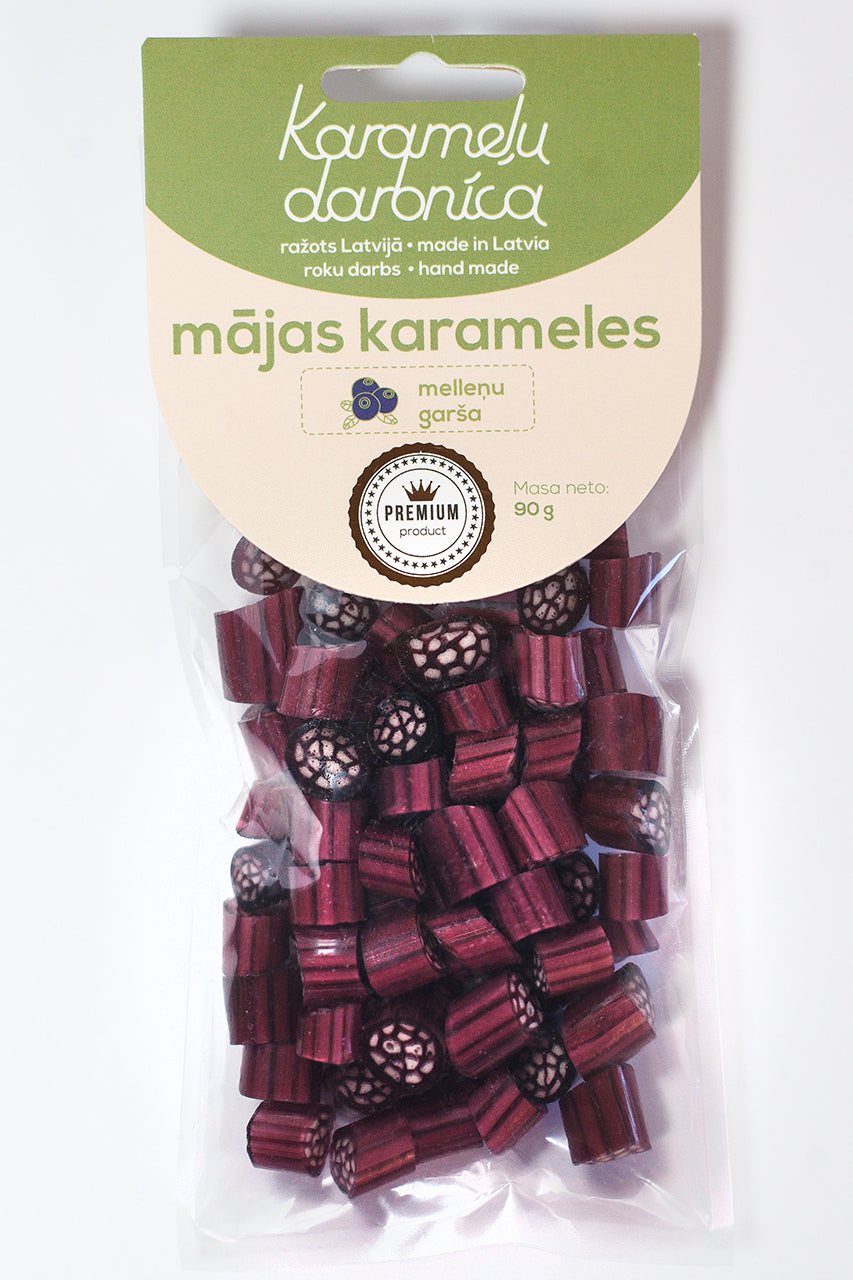 Melleņu  karameles - Karameļu darbnīca