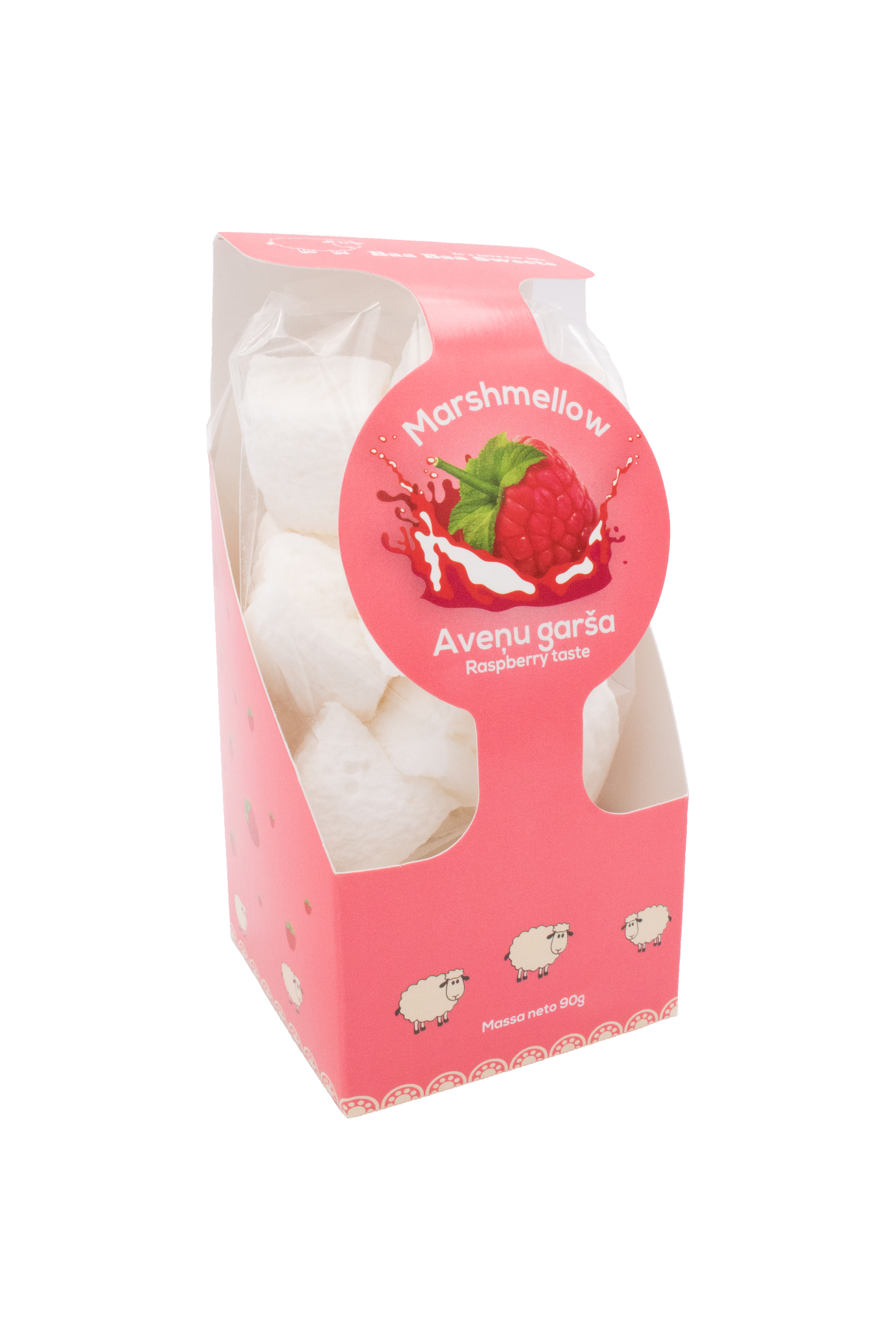 Putotā augļu-ogu konfekte Marshmallow - Karameļu darbnīca