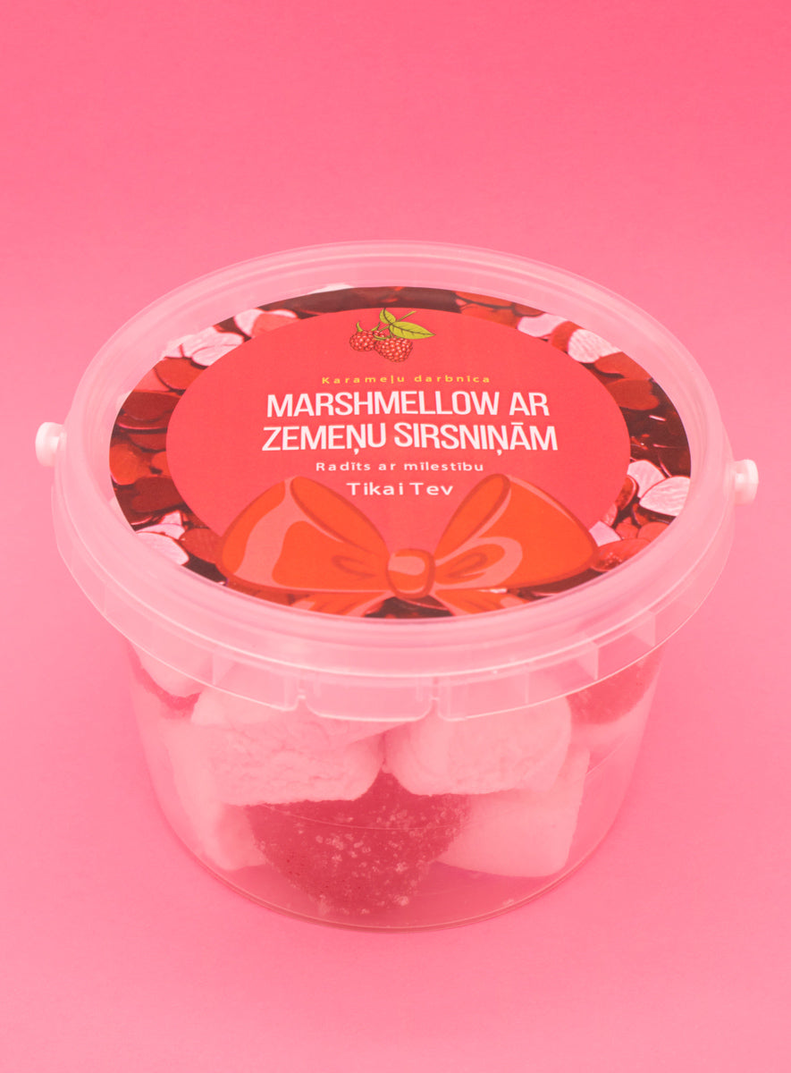 Putotā konfekte ar sirsniņām - Karameļu darbnīca