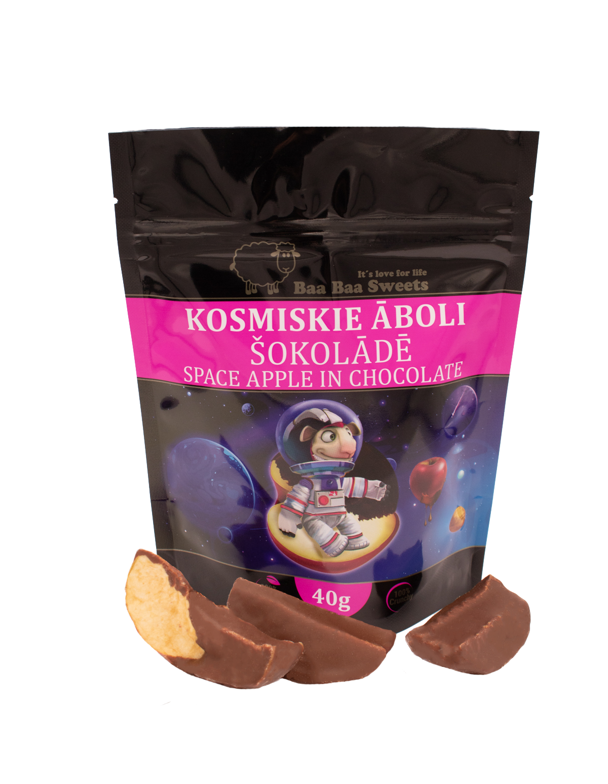 Kosmiskie Āboli šokolādē - Karameļu darbnīca